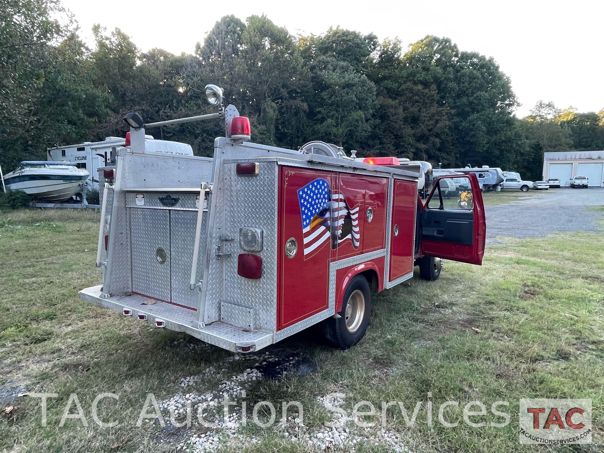 1990 Ford F-450 Super Duty Fire Truck