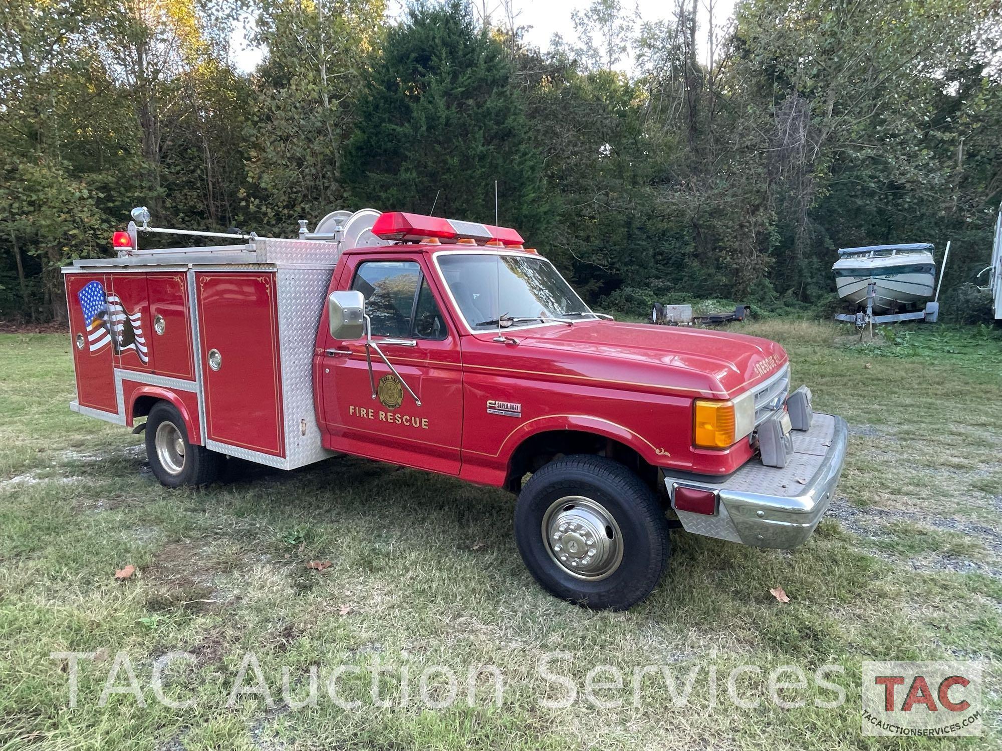 1990 Ford F-450 Super Duty Fire Truck