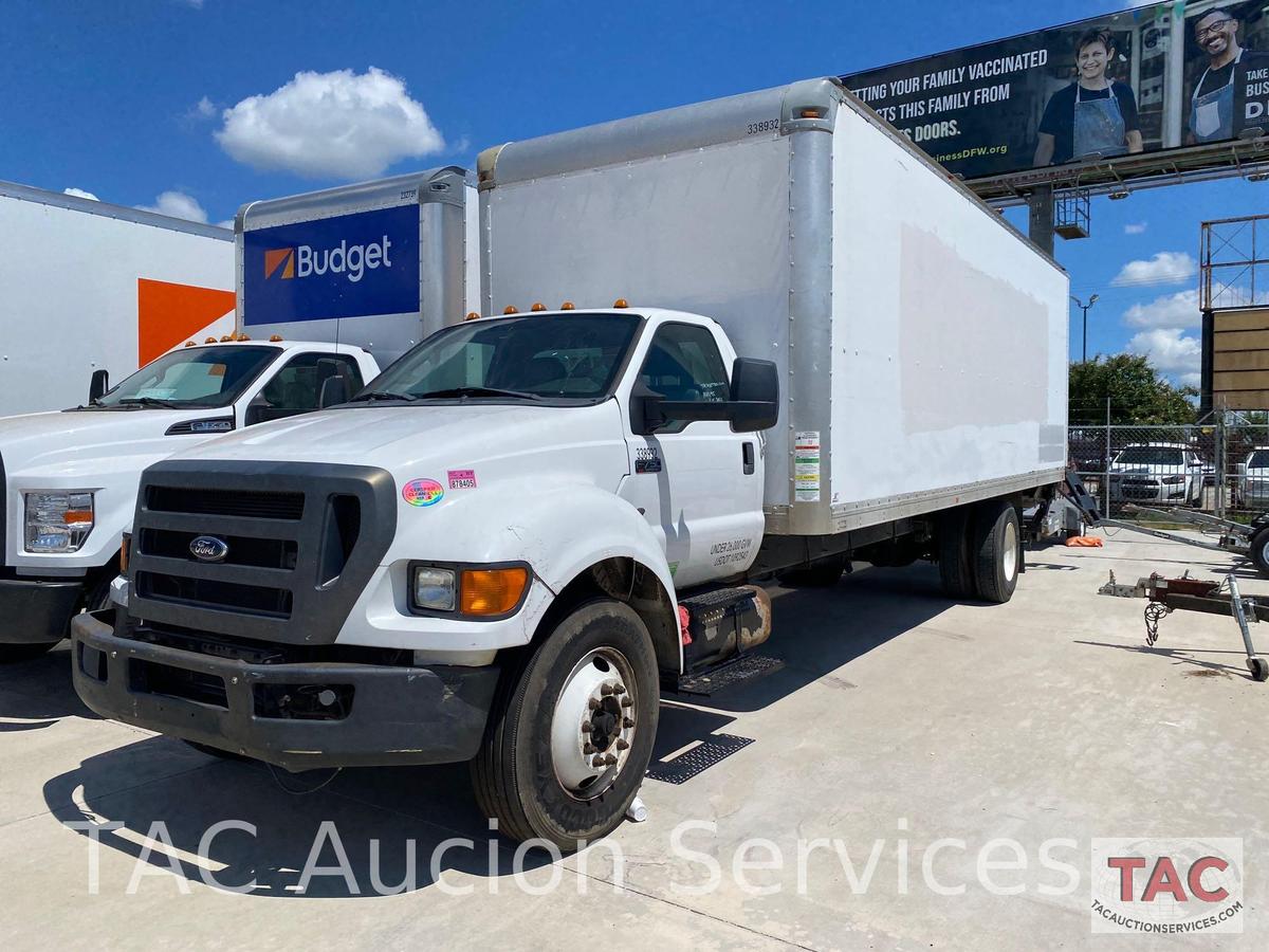 2013 Ford F-750 Box Truck