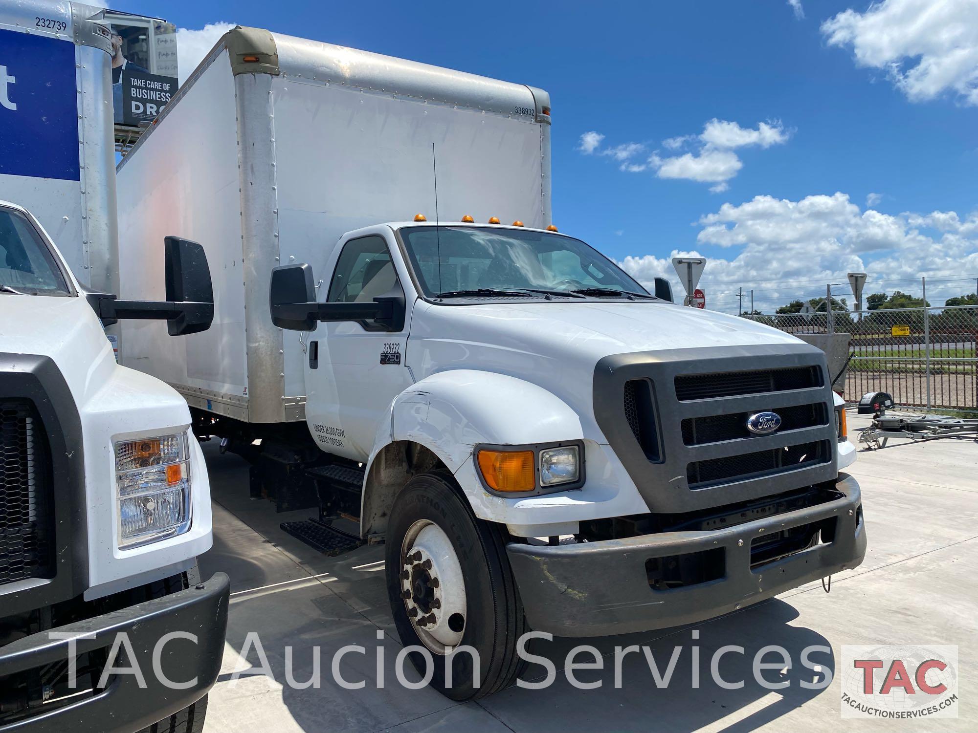 2013 Ford F-750 Box Truck