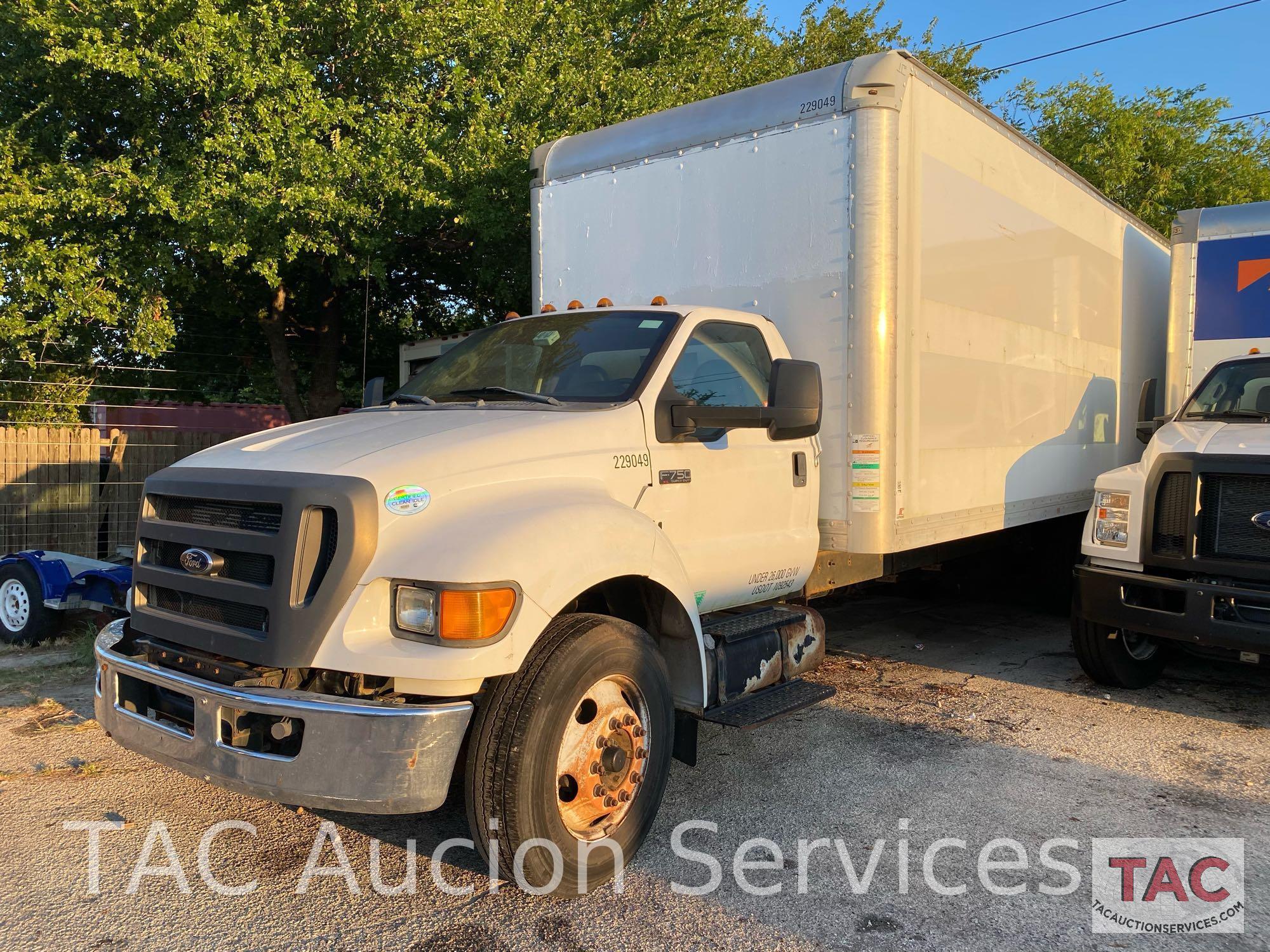 2012 Ford F-750 Box Truck