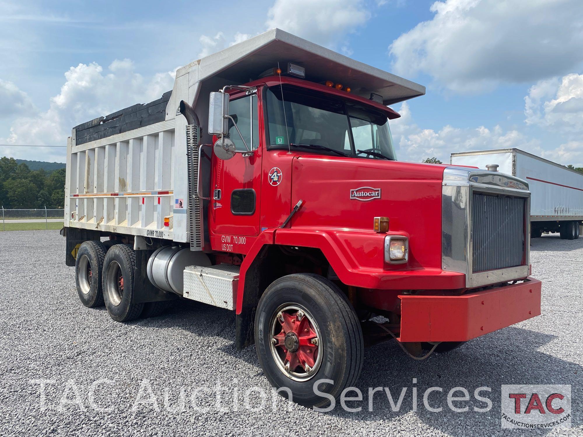 1988 Autocar Dump Truck