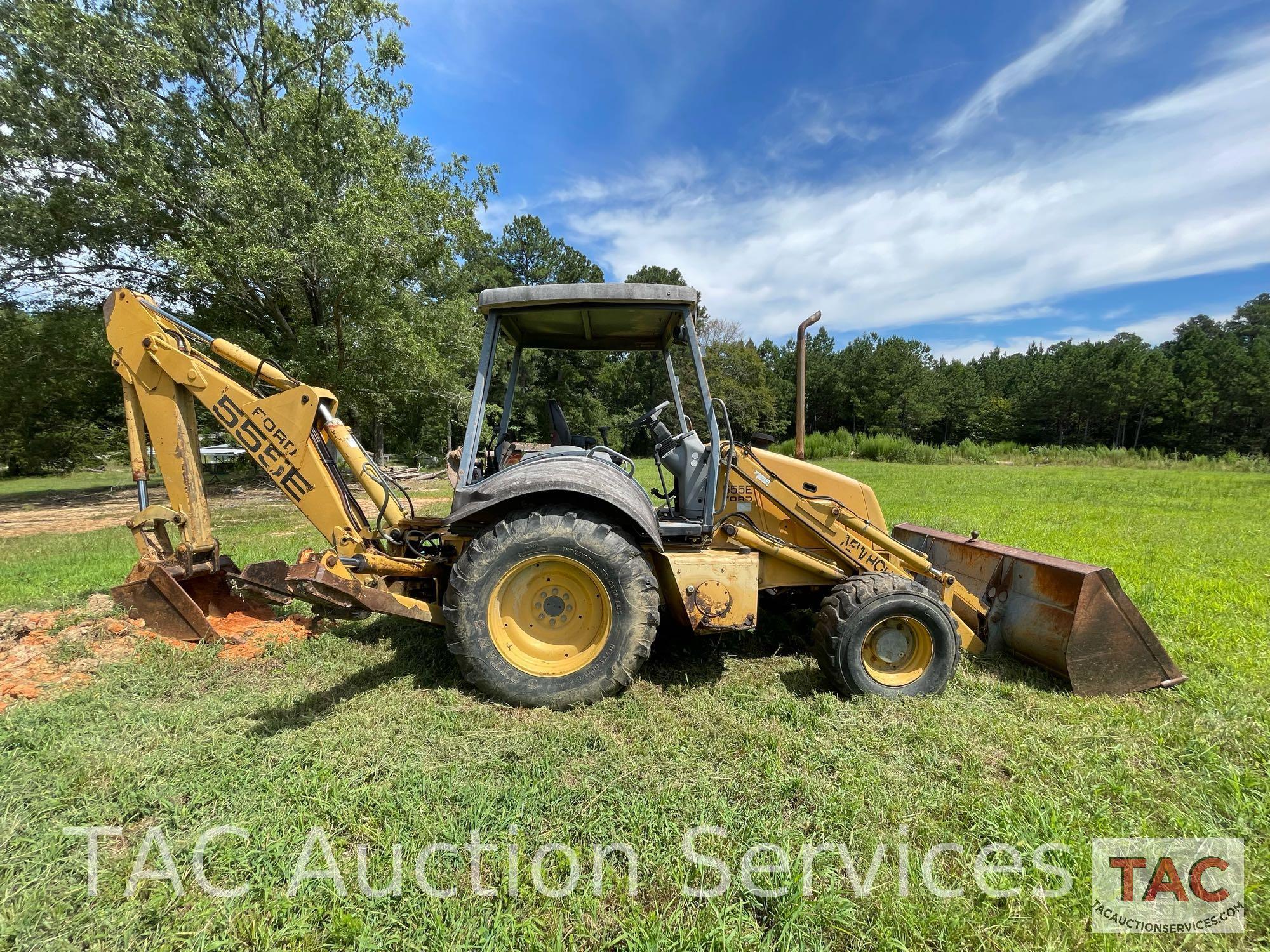 Ford-New Holland 555E Backhoe