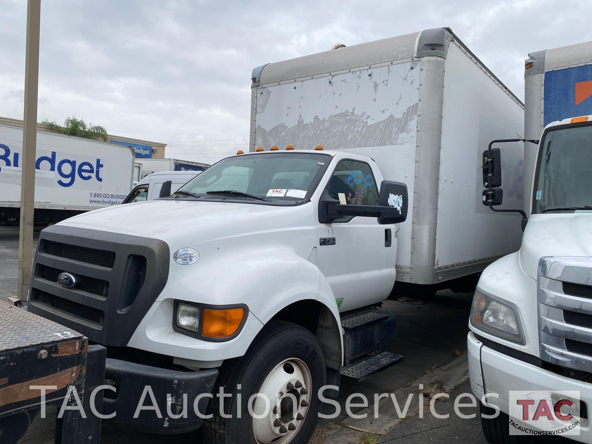 2013 Ford F-750 Box Truck