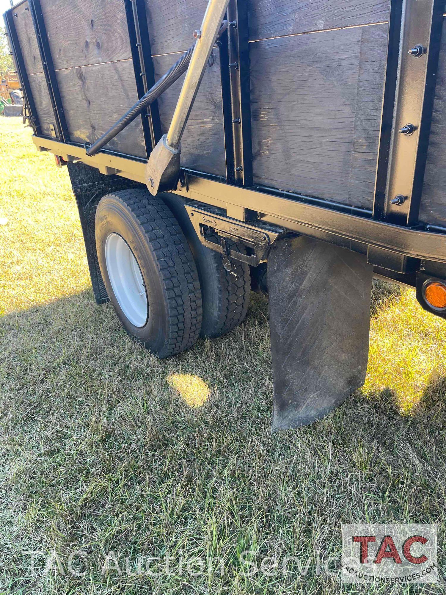 2003 International 7300 Crew Cab Dump Truck