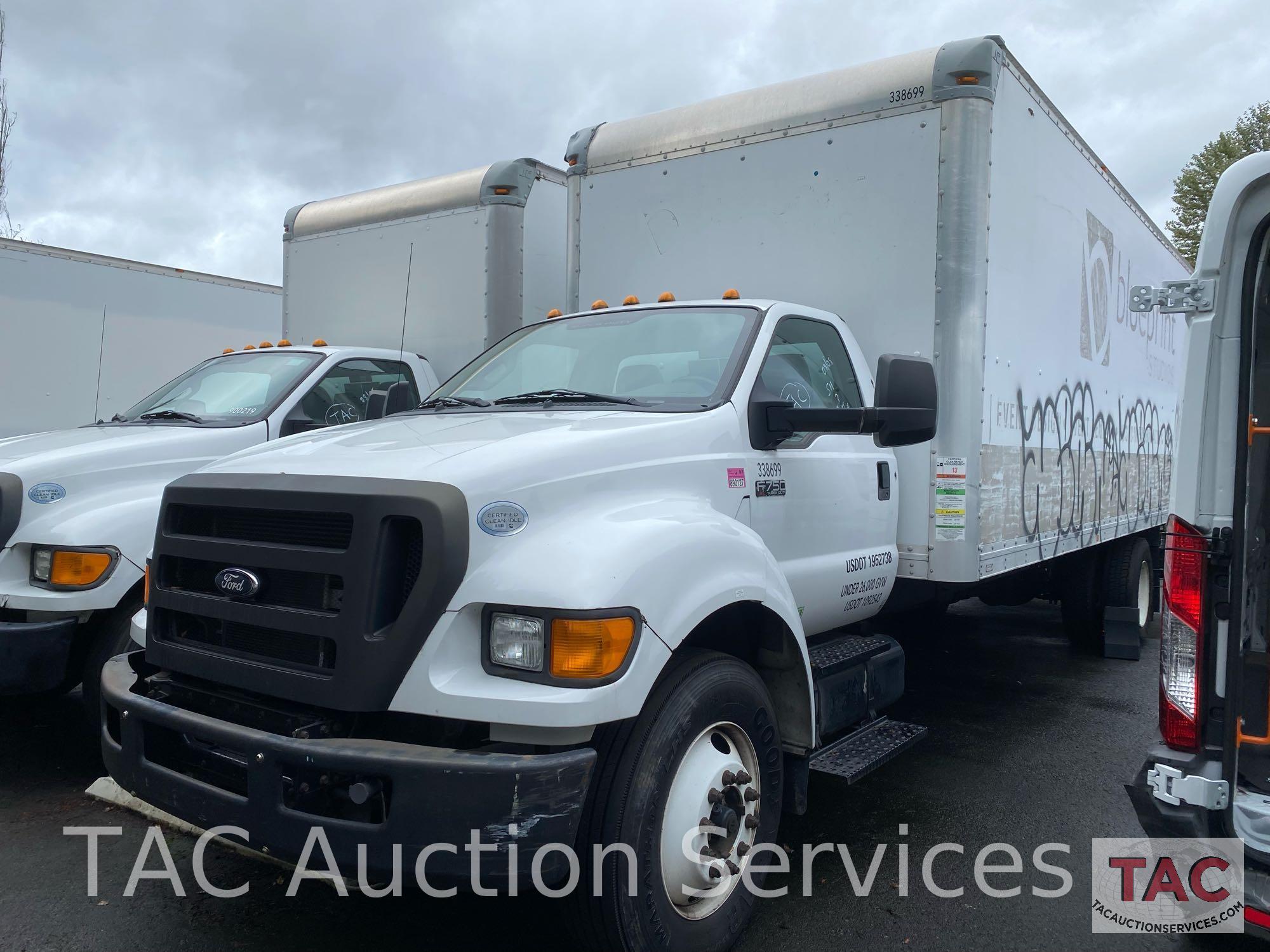 2013 Ford F-750 Box Truck