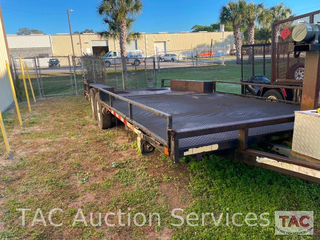 2002 KNDT Dovetail Trailer With Electric Winch