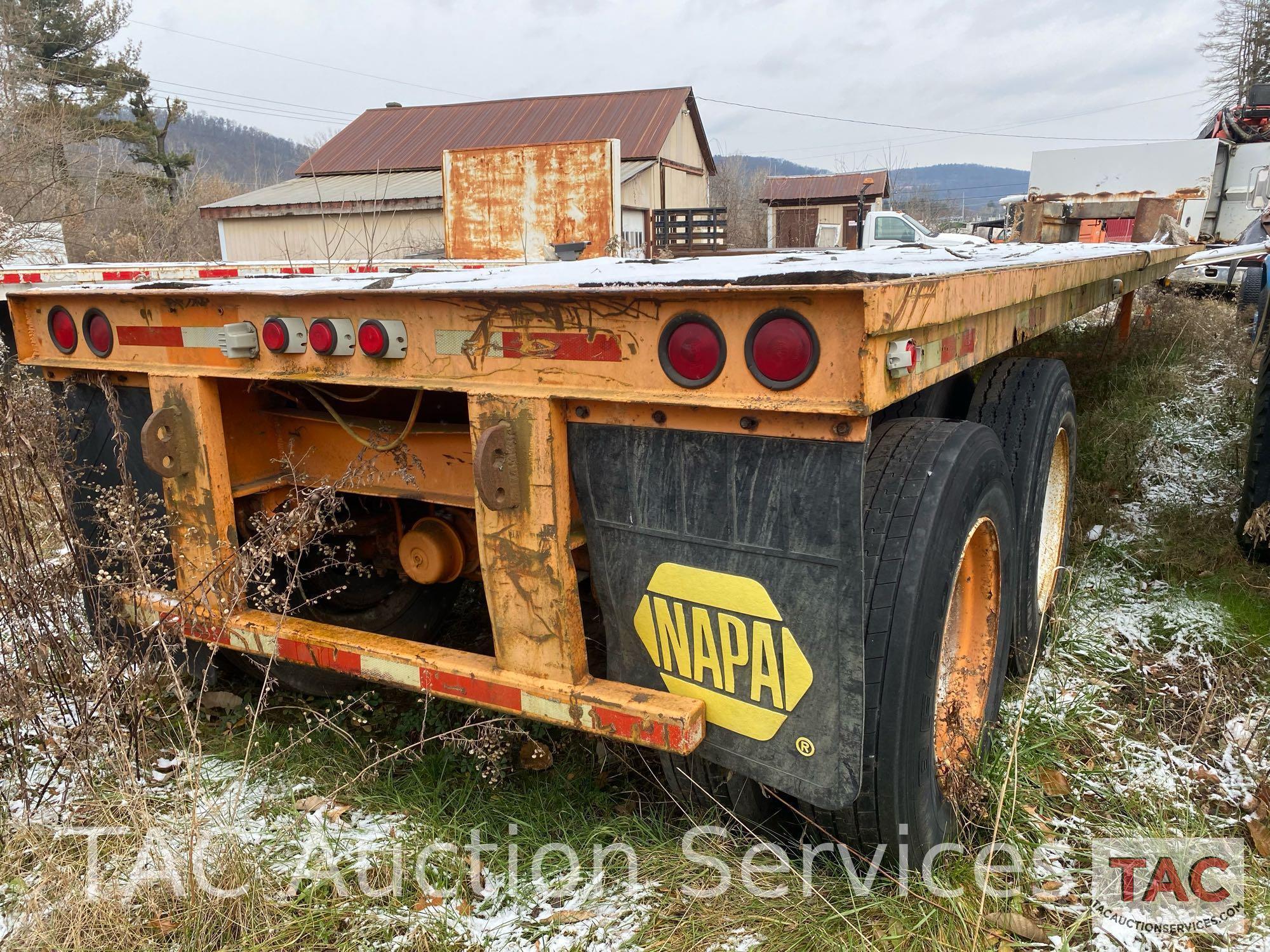 1996 Leland Flat Bed Trailer