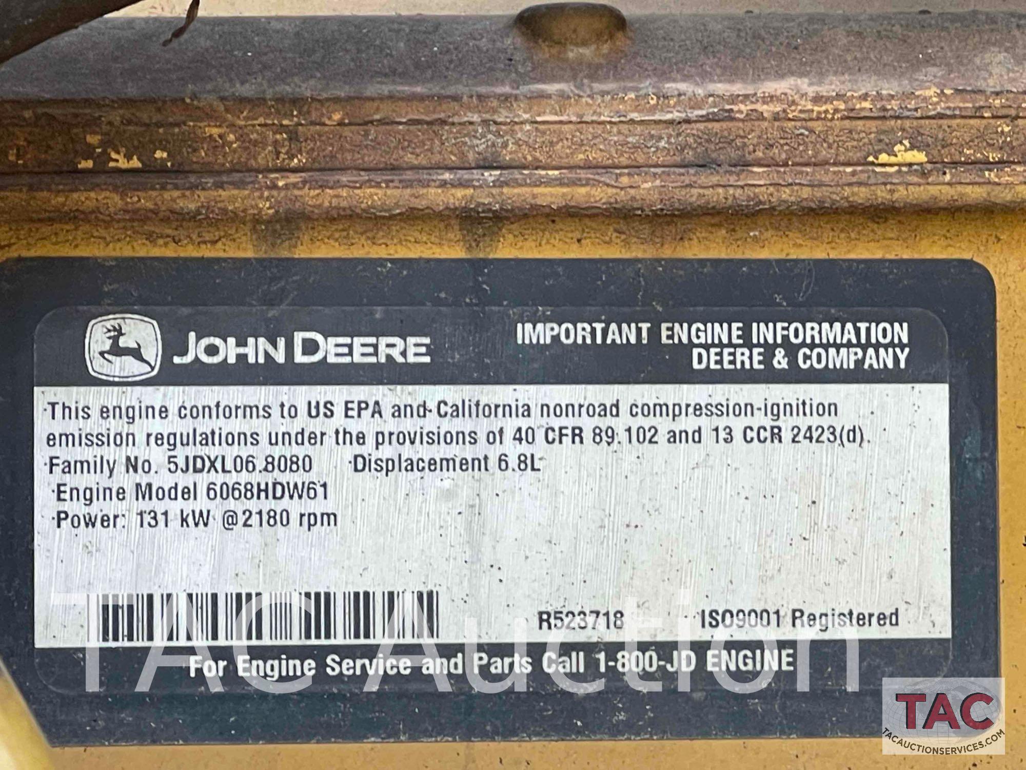 John Deere 672D Motor Grader