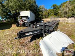 2014 Kaufman 30ft Equipment Trailer