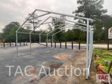 New 16 x 20 Steel Building Frame