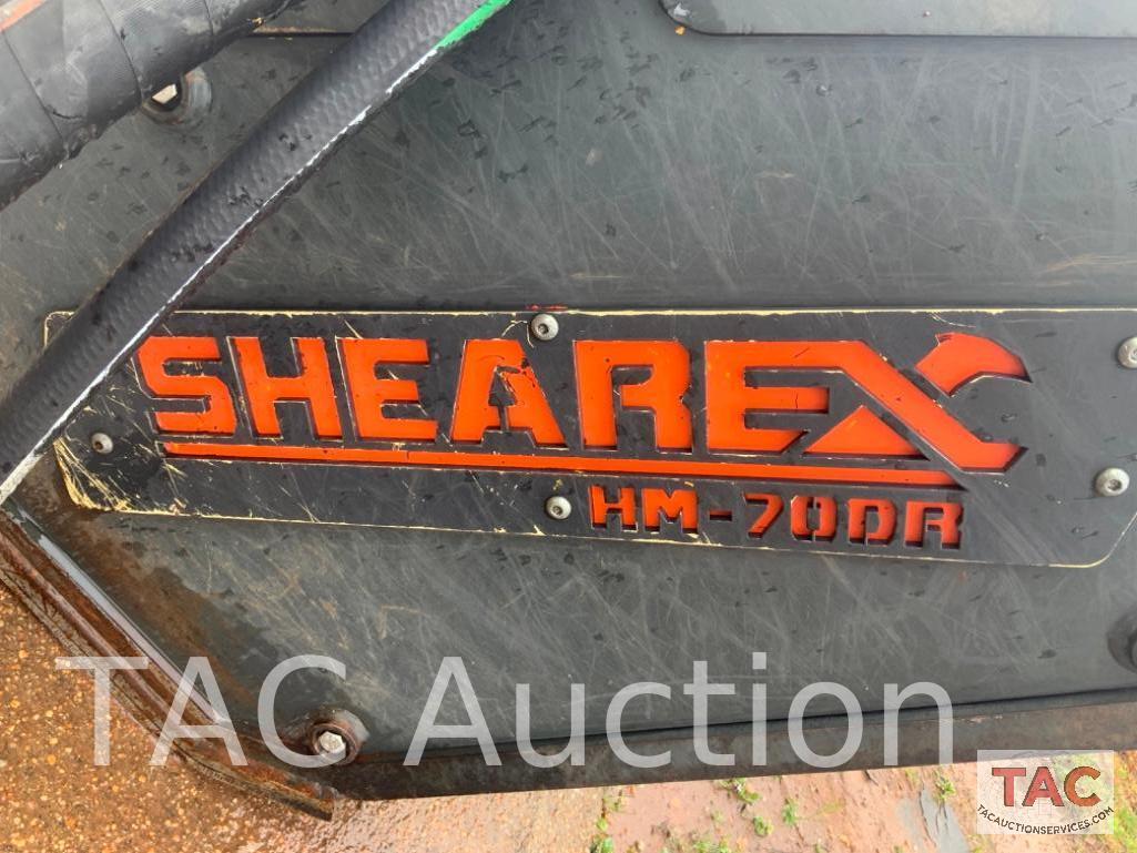 SHEAREX HM-70DR Skid Steer Mulch Head Attachment