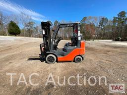 2017 Toyota 8FGCU25 LP 5000lb Forklift