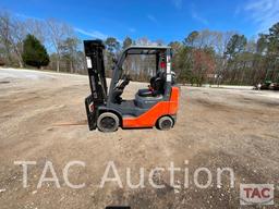 2017 Toyota 8FGCU25 LP 5000lb Forklift