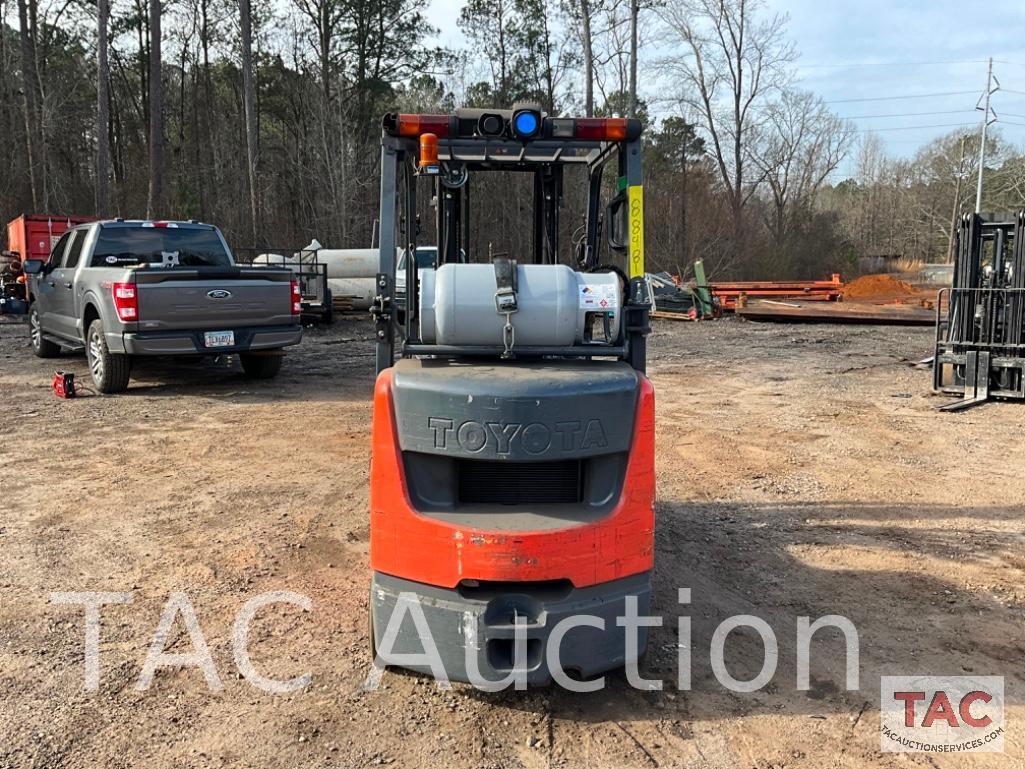 2017...Toyota 8FGCU25 5000lb Forklift