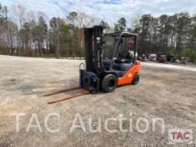 2018 Toyota 8FGU20 LP 4000lb Forklift