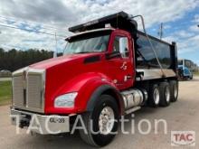 2016 Kenworth T880 Tri-Axle Dump Truck