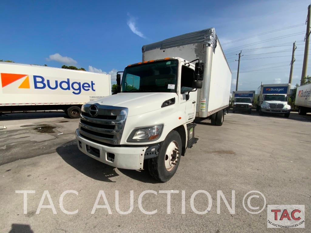 2017 Hino 268 26ft Box Truck