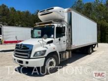 2017 Hino 338 26ft Reefer Box Truck With Liftgate