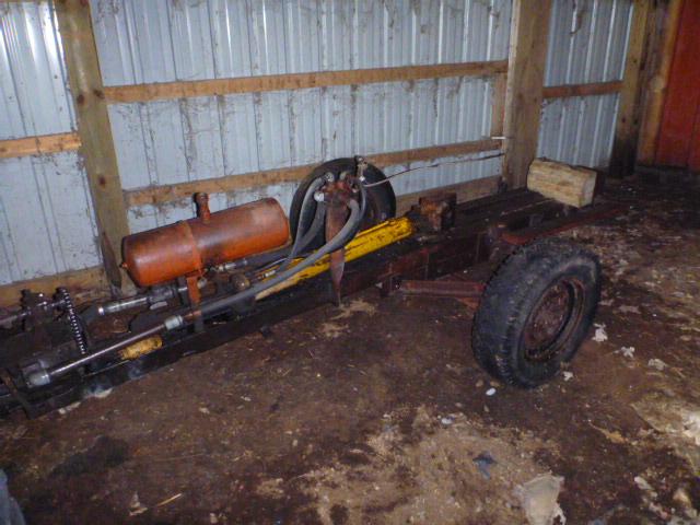 Large PTO driven log splitter