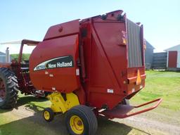 New Holland BR750 round baler