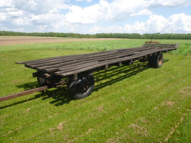 8'x30' Large bale rack