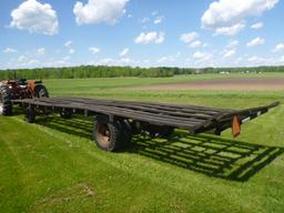 8'x30' Large bale rack