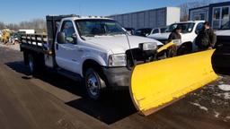 2007 Ford F350 With Plow