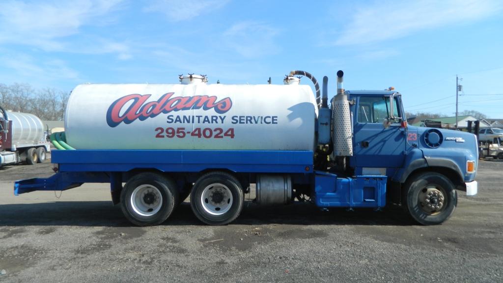 1993 Ford Aeromax 9000 Pump Truck