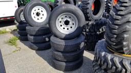(4) Rainer St 225/75/15 Tires and Rims