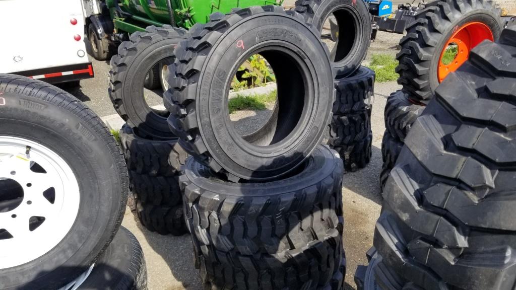 (4) Loadmax 12-16.5 Skidsteer Tires