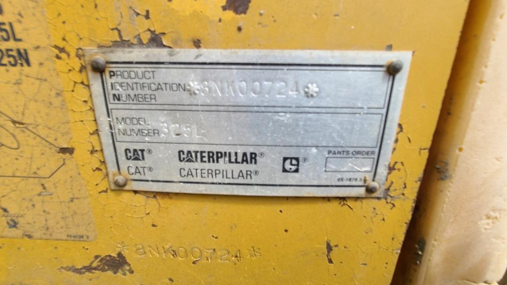 1993 Cat 325l Excavator