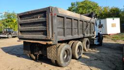 1998 Volvo triaxle dump truck