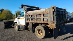 2005 Chevy C8500 Dump With Plow