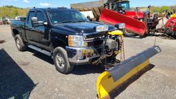 2013 chevy 2500hd with plow