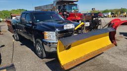 2013 gmc 2500 hd with plow