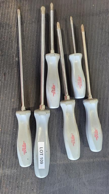 Snap on 6pc screw driver set