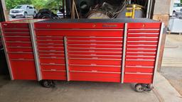 Snap on 37 drawer tool box. Model KR-1003.