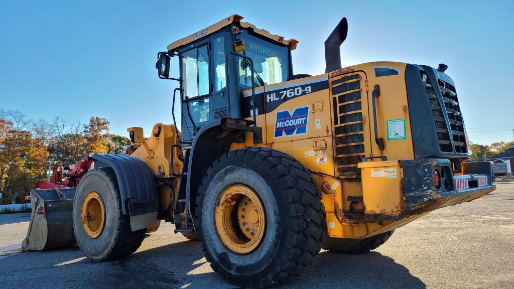 2012 HYUNDAI HL760-9 WHEEL LOADER SERIAL#