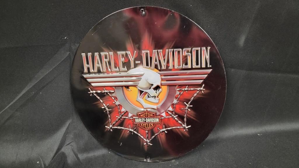 Harley Davidson Tin Sign