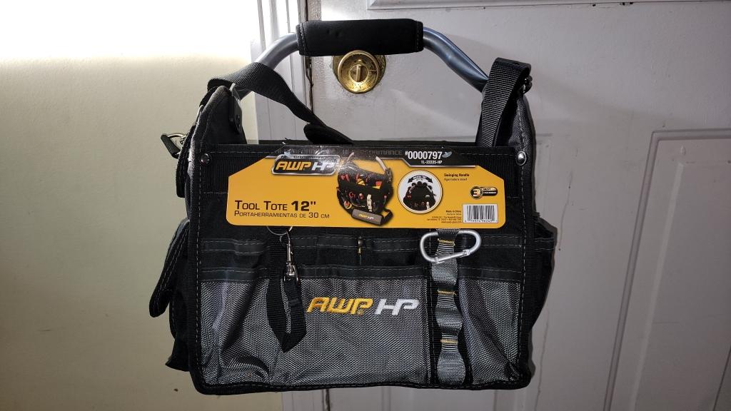 New awp hp tool tote 12"