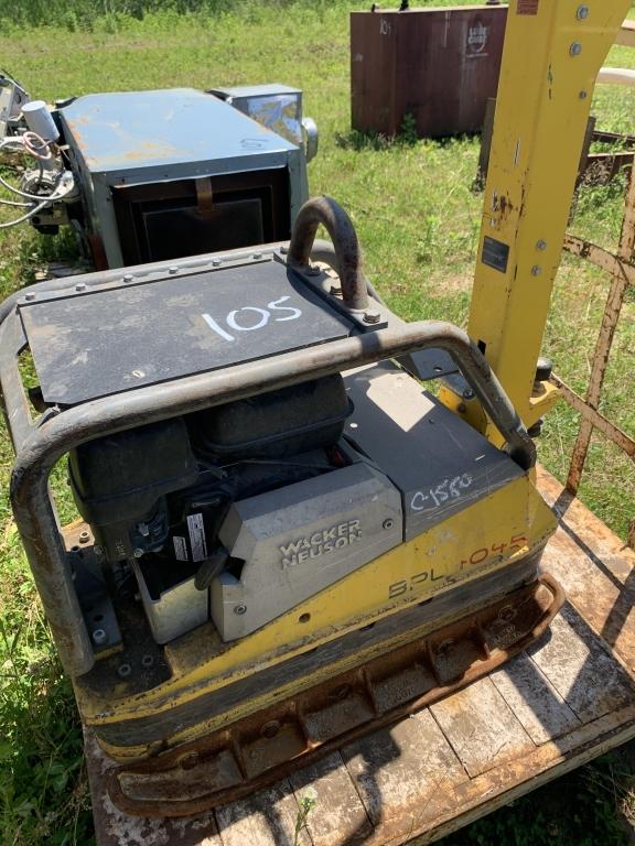 Wacker Neuson plate compactor