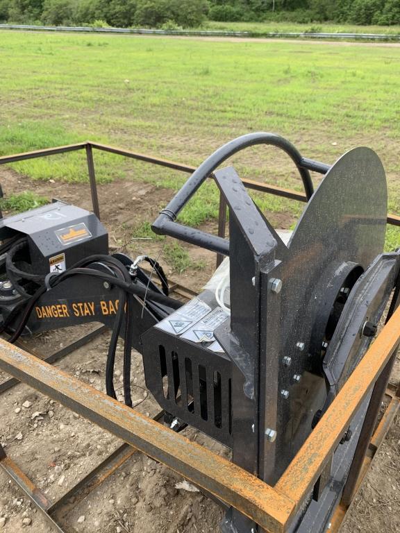 Skid Steer Articulating Brush Cutter