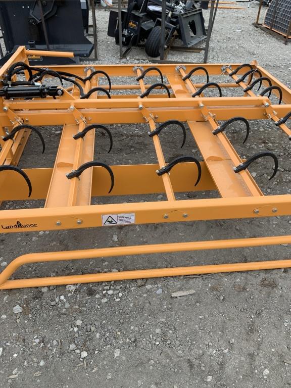 Hay accumulator grapple