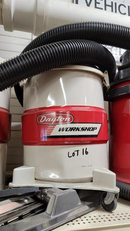 Dayton workshop shop vac