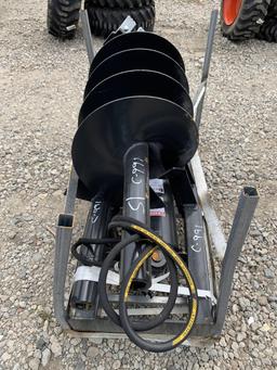 New Jct Auger Attachment W/ 12” And 18” Bits