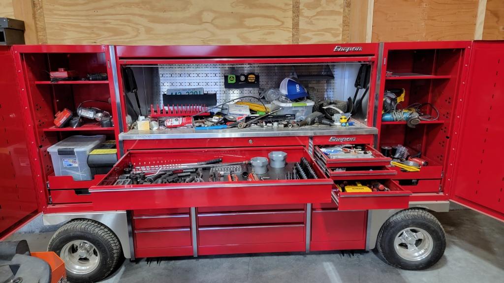 Snap on Nascar Series Rolling Tool Box