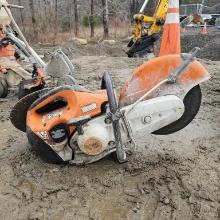 Stihl  TS 420 Demo Saw with 3 blades