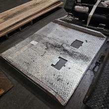 Aluminum Dock Plate