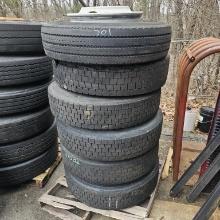 (6) 22.5 tires